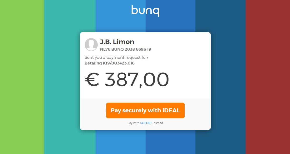 Bunq fraude