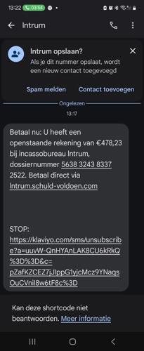 Vals sms-bericht mei 2024