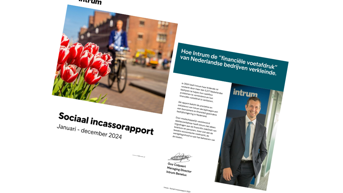 De maatschappelijke kosten van schulden worden door Intrum beperkt